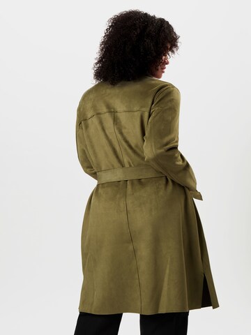 Tom Tailor Women + Between-Seasons Coat in Green