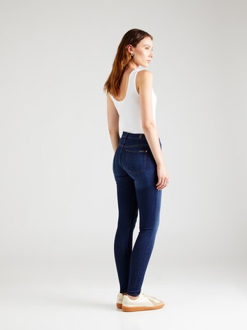 7 for all mankind - Skinny Vaquero 'HW SKINNY SLIM ILLUSION LUXE BLISS' en azul