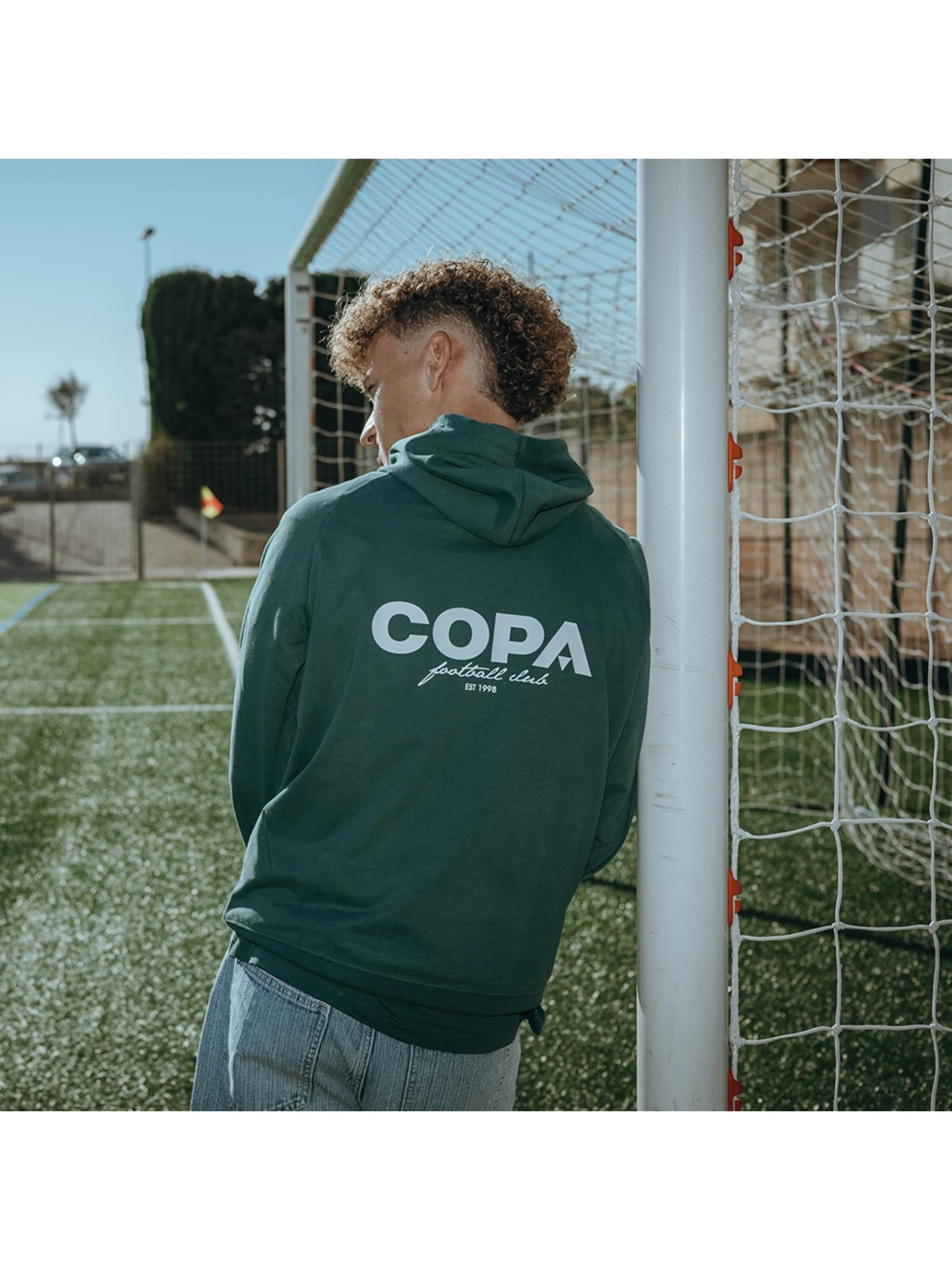 COPA FOOTBALL Trui 'COPA Football Club Hoodie' in Groen