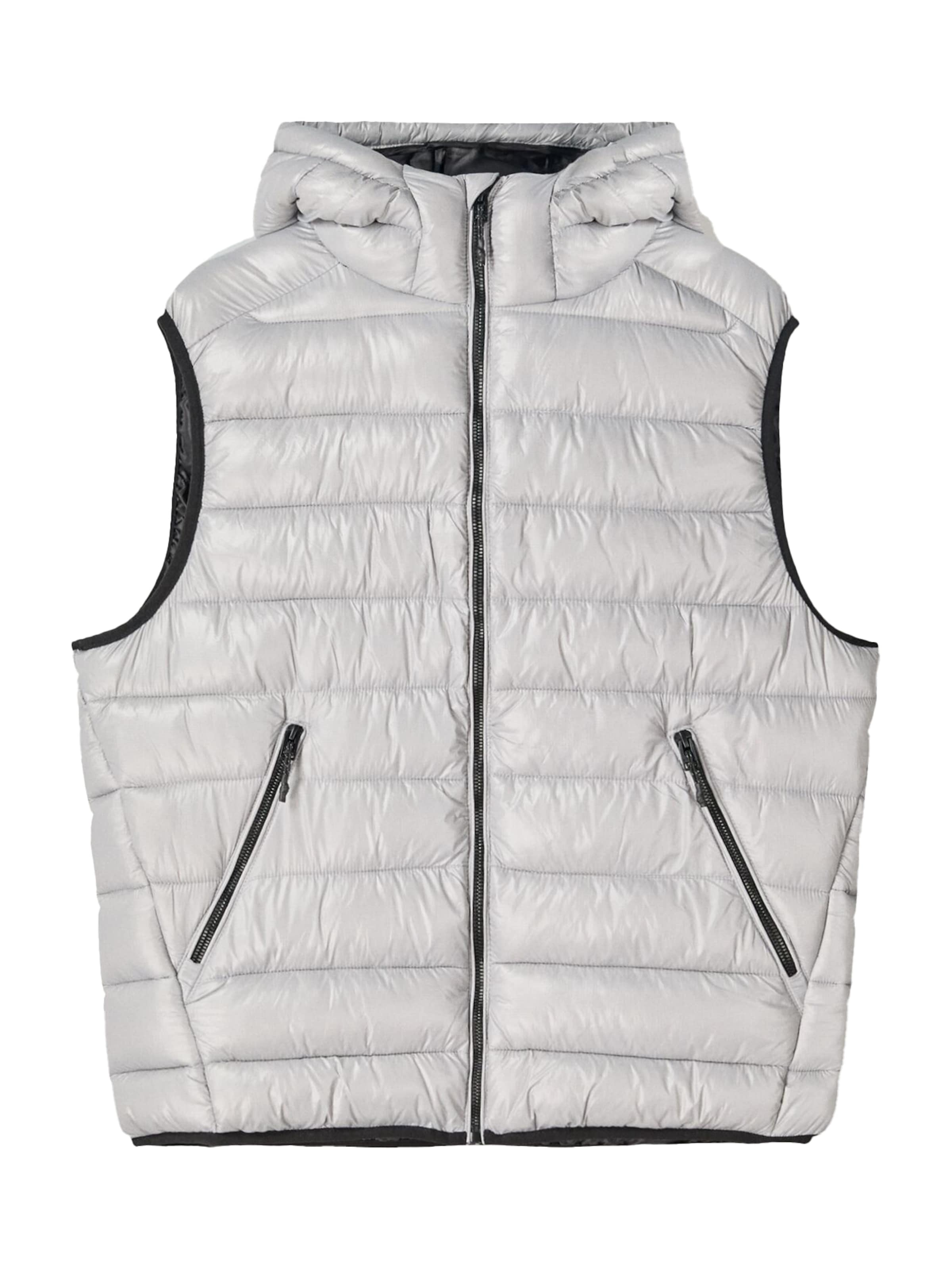 Bershka Vesta - Sivá: predná strana