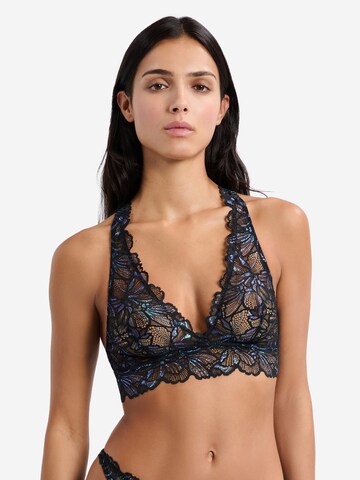 ETAM Bustier BH 'Reflet' in Zwart: voorkant
