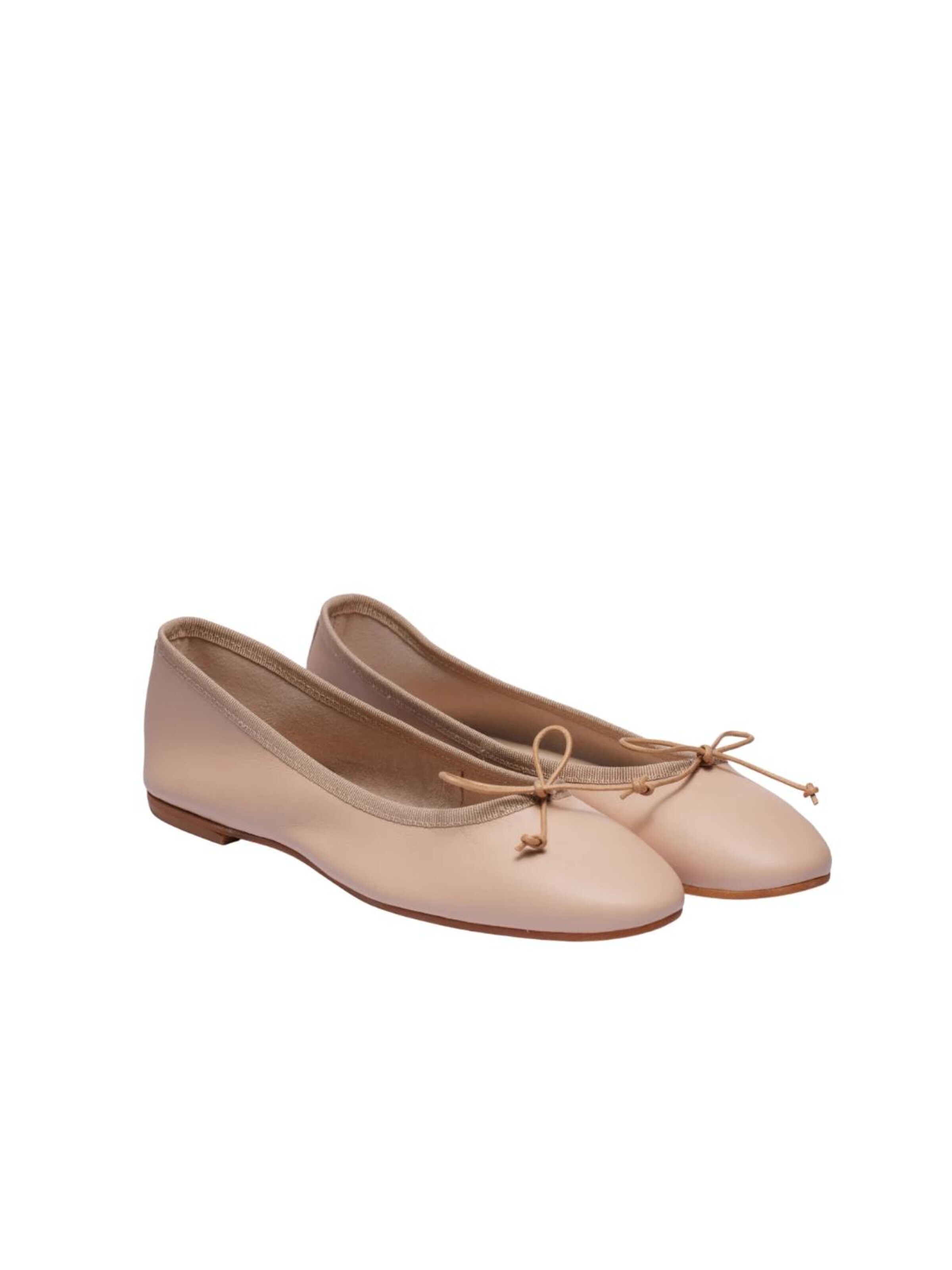 Flarelle Ballerina 'Folletta nappa' värissä beige: etupuoli