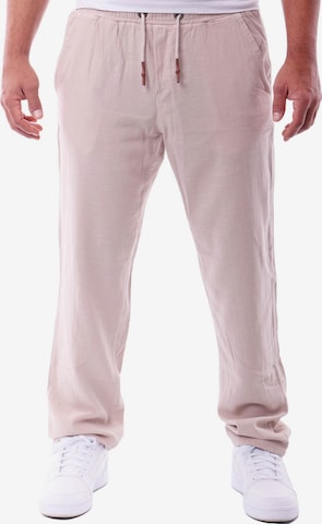 Reslad Regular Pants 'Baumwollhose Freizeithose lang' in Beige: front