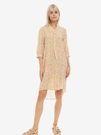 Pink Label Zomerjurk 'BEACHWEAR SUNSET' in 36 in de kleur Geel, Productweergave