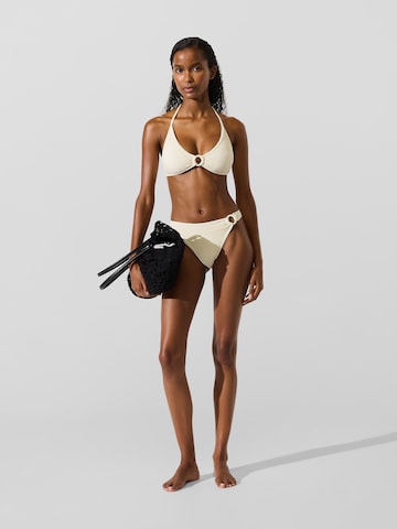 Karl Lagerfeld Triangel Bikinioverdel i beige