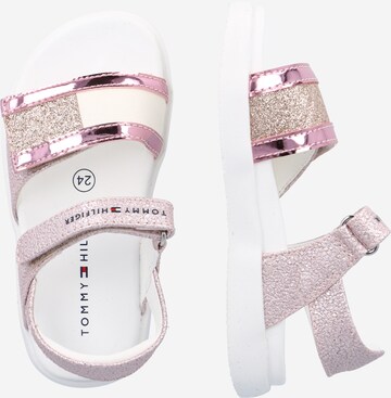 Sandales 'VELCRO' TOMMY HILFIGER en rose