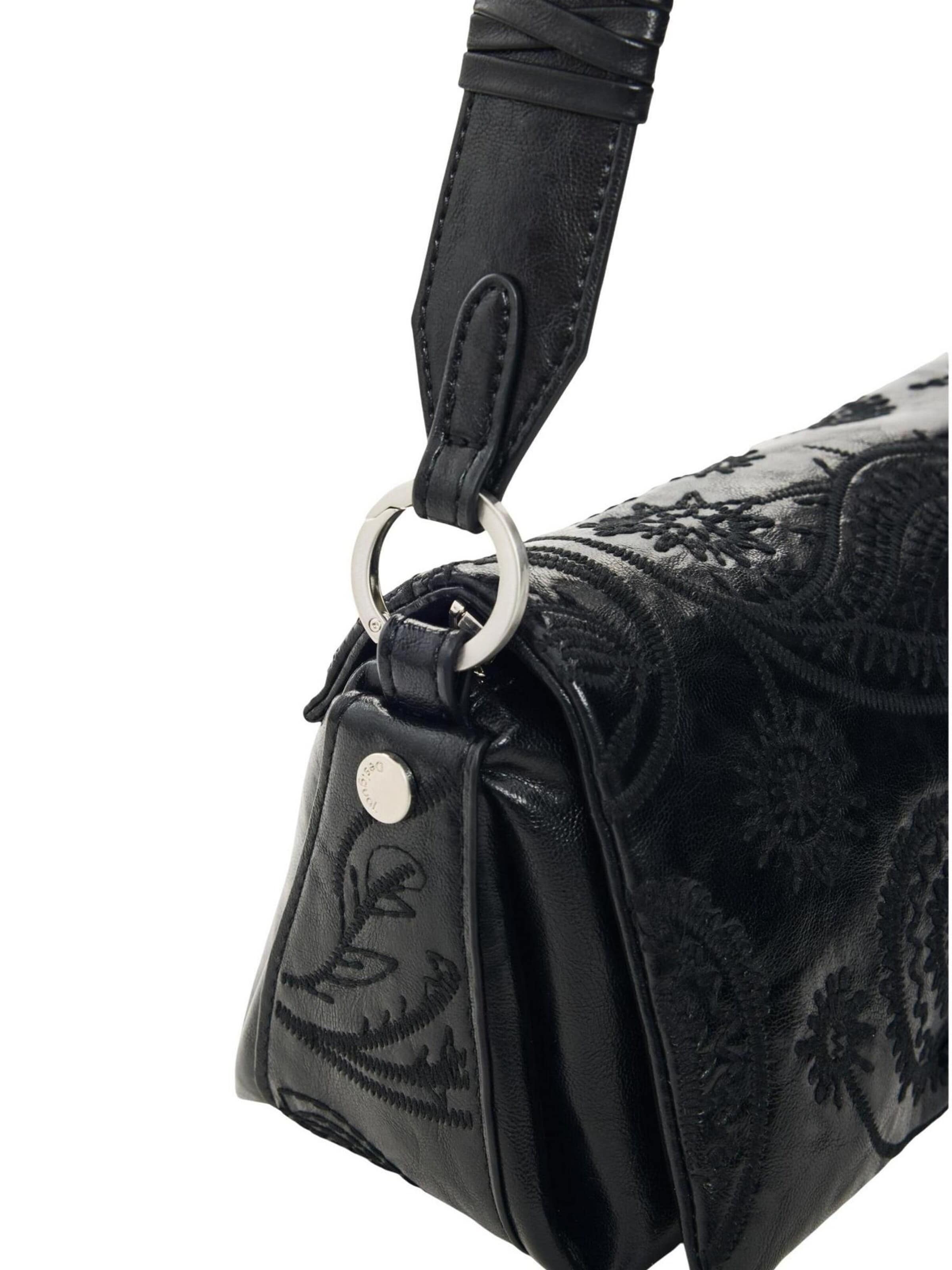 Desigual - Bolso de hombro 'BAG_SIROCO NARON MINI FLA 26WAXPA9' en negro