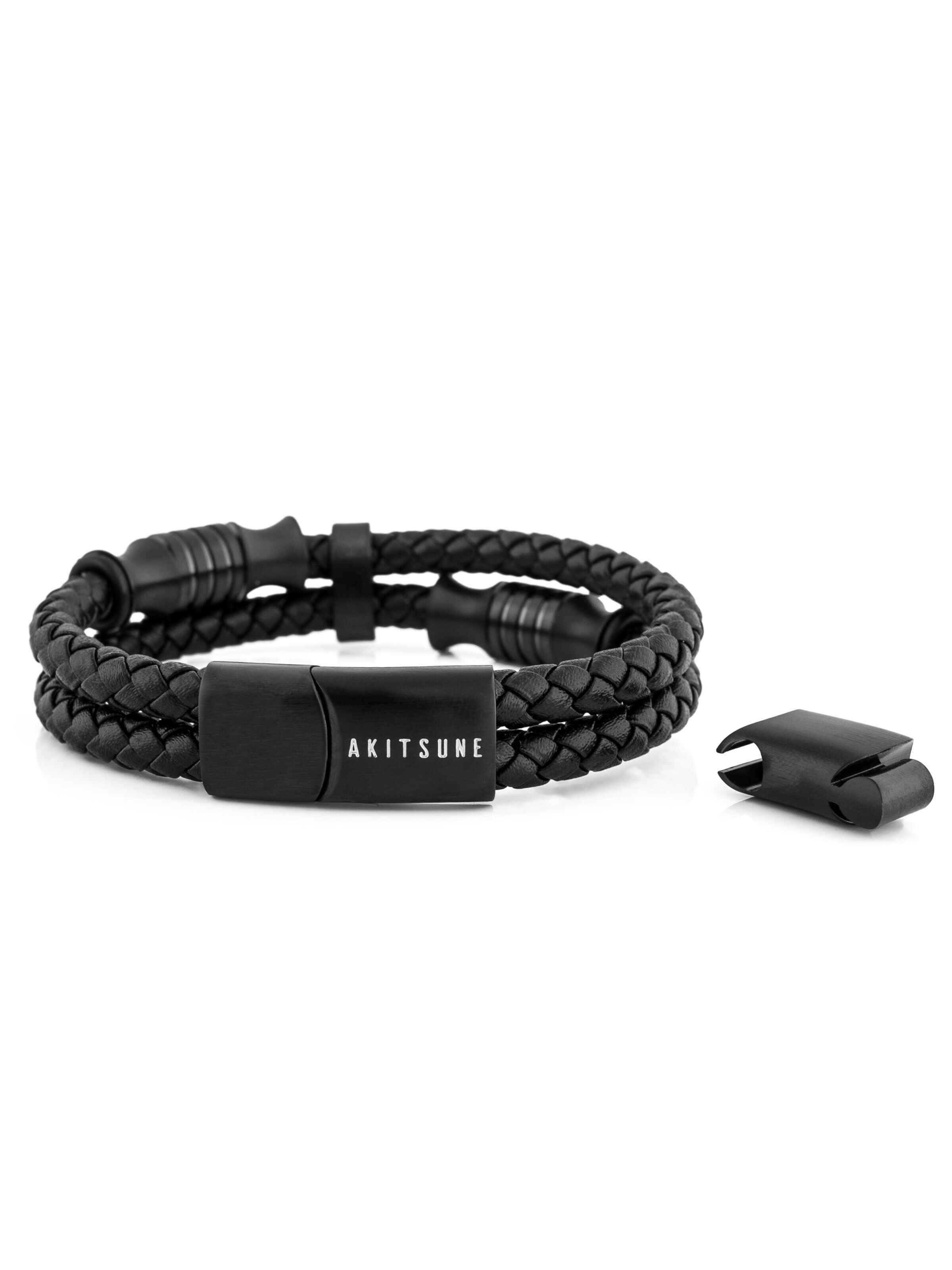 Akitsune Armband 'Gracilitas'‌‌‌‌‌‌ in Schwarz
