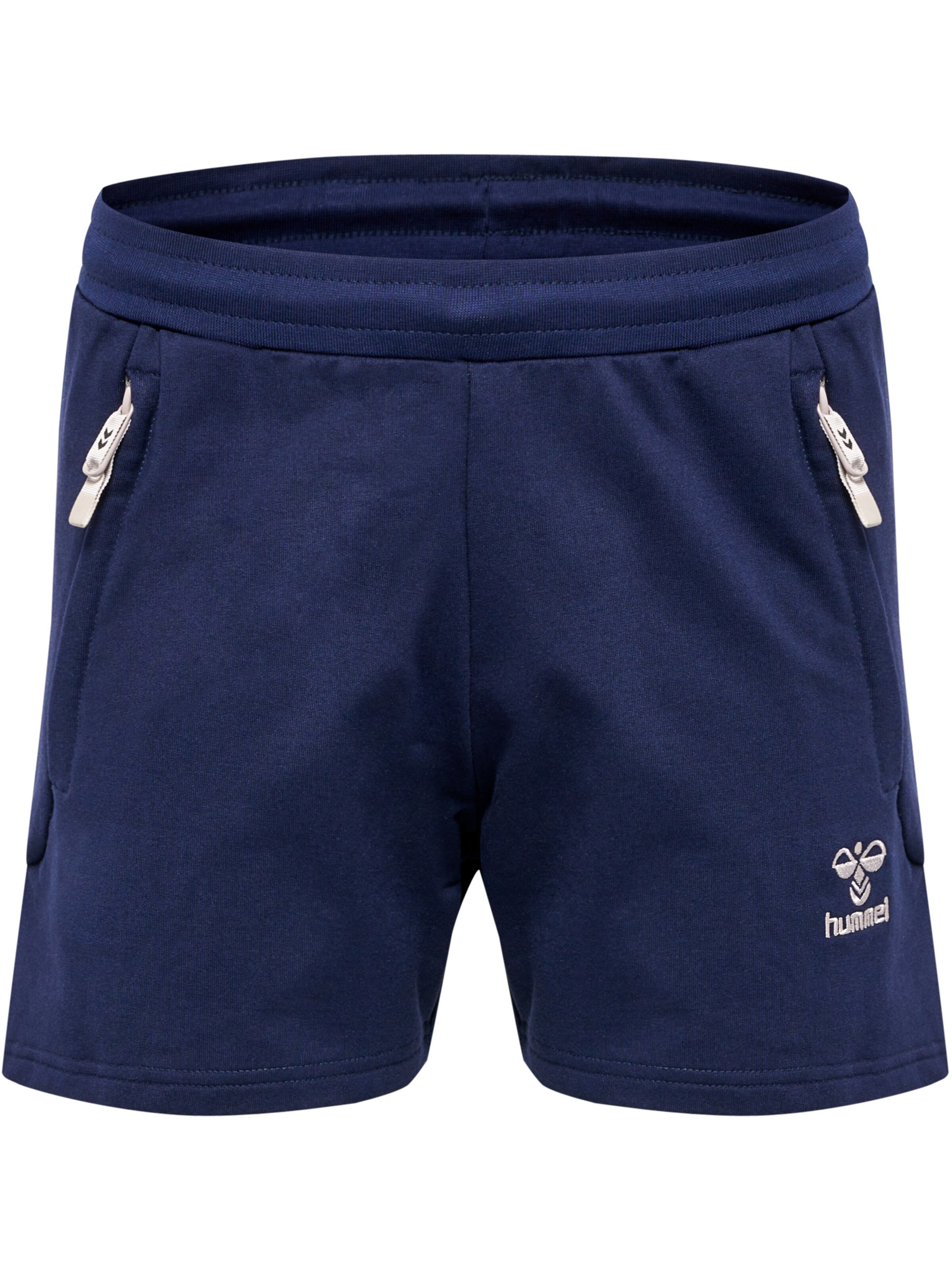 Hummel Sportbroek 'Move Grid' in Blauw: voorkant