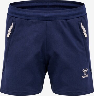 Hummel Sportbroek 'Move' in Blauw: voorkant