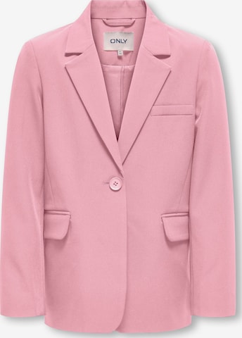 Blazers 'KOGLana-Berry' ONLY GIRLS en rose : devant