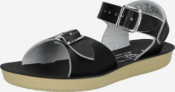 Salt-Water Sandals - Zapatos abiertos en negro: frente