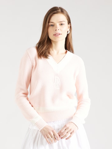 Lauren Ralph Lauren Sweter 'MEREN' w kolorze różowy: przód
