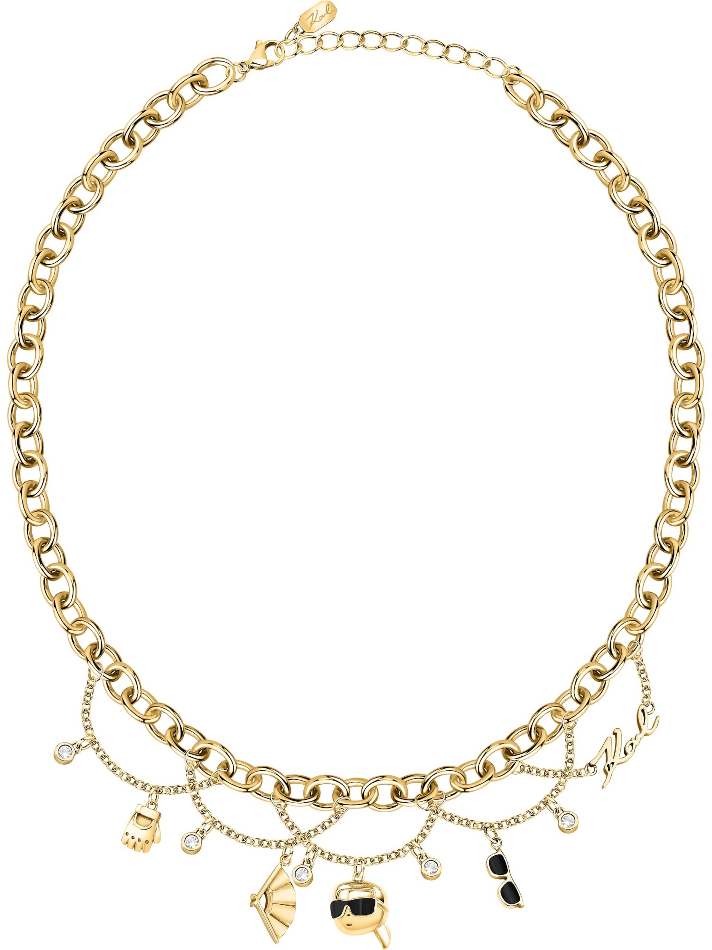 Karl Lagerfeld Kette in Gold: Vorderseite
