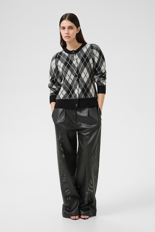 KAREN BY SIMONSEN Knit cardigan 'KBConstantine' in Black