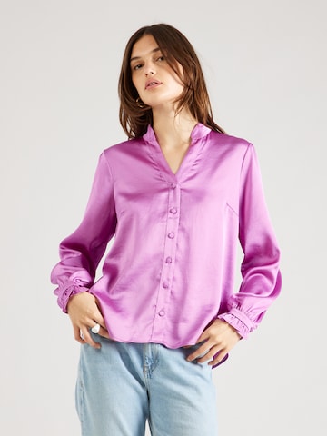 Camicia da donna di MORE & MORE in lilla: frontale