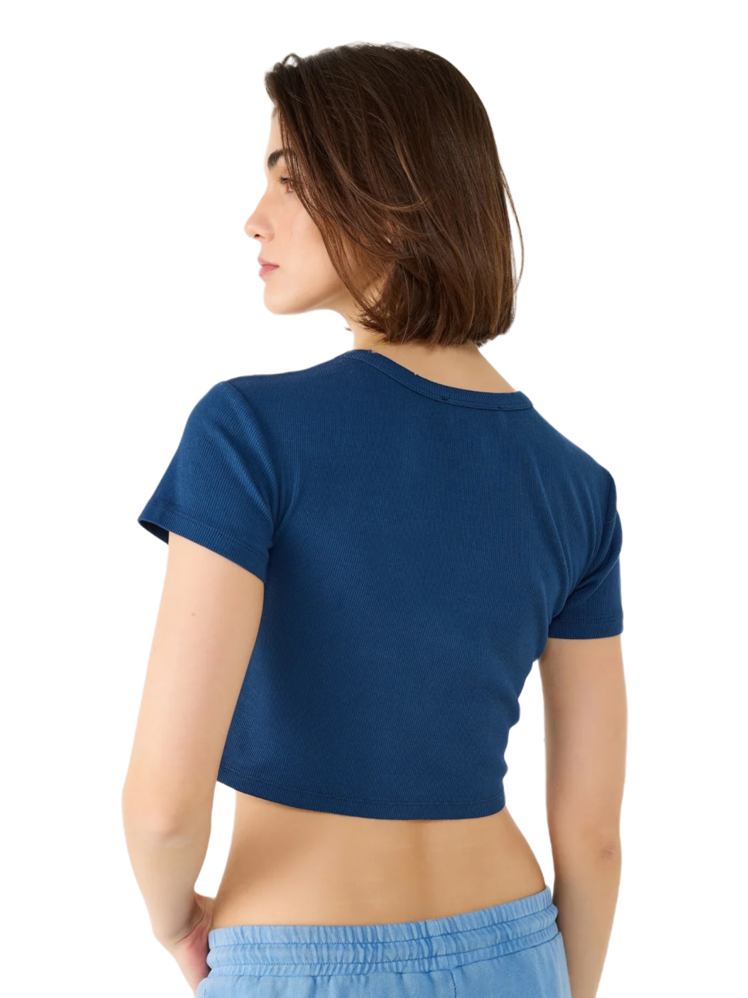 No Matter What Shirt in Blauw