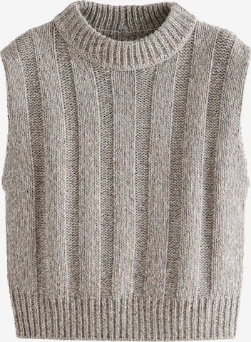 Next Pletená vesta – béžová: přední strana