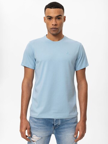 Daniel Hills T-shirt i blå: framsida