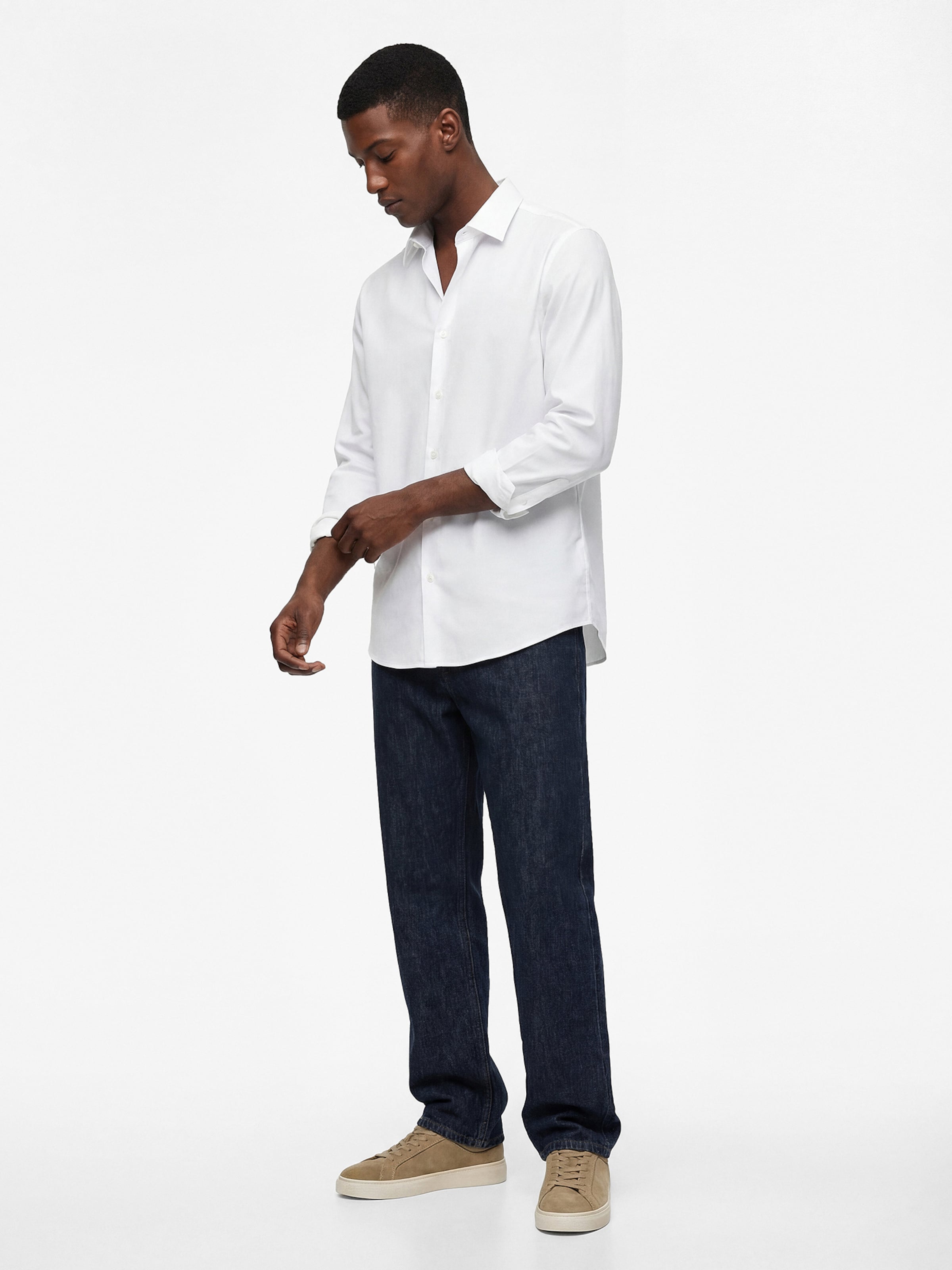 Koton Regular fit Business shirt in White