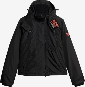 Veste mi-saison Superdry en noir : devant