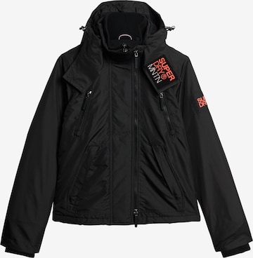 Veste mi-saison Superdry en noir : devant