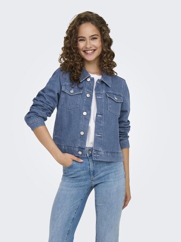 Veste mi-saison ONLY en bleu : devant