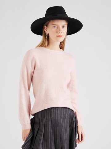 Soft Rebels Sweater 'Allison' in Pink: front