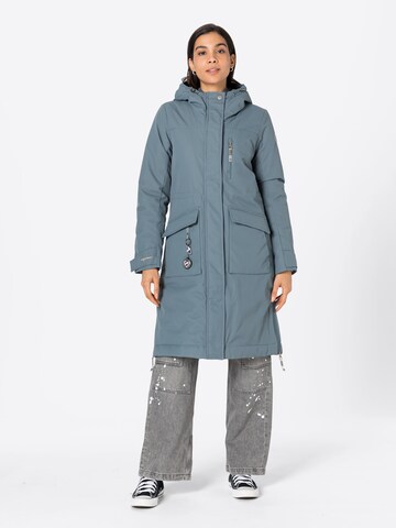 Manteau fonctionnel 'EFUTURA' Ragwear en gris : devant