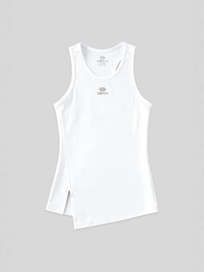 Top sportivo in L Tommy Life di colore bianco, Visualizzazione prodotti