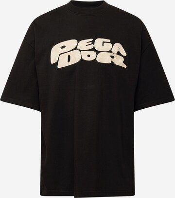 Pegador Shirt 'DREW' in Zwart: voorkant