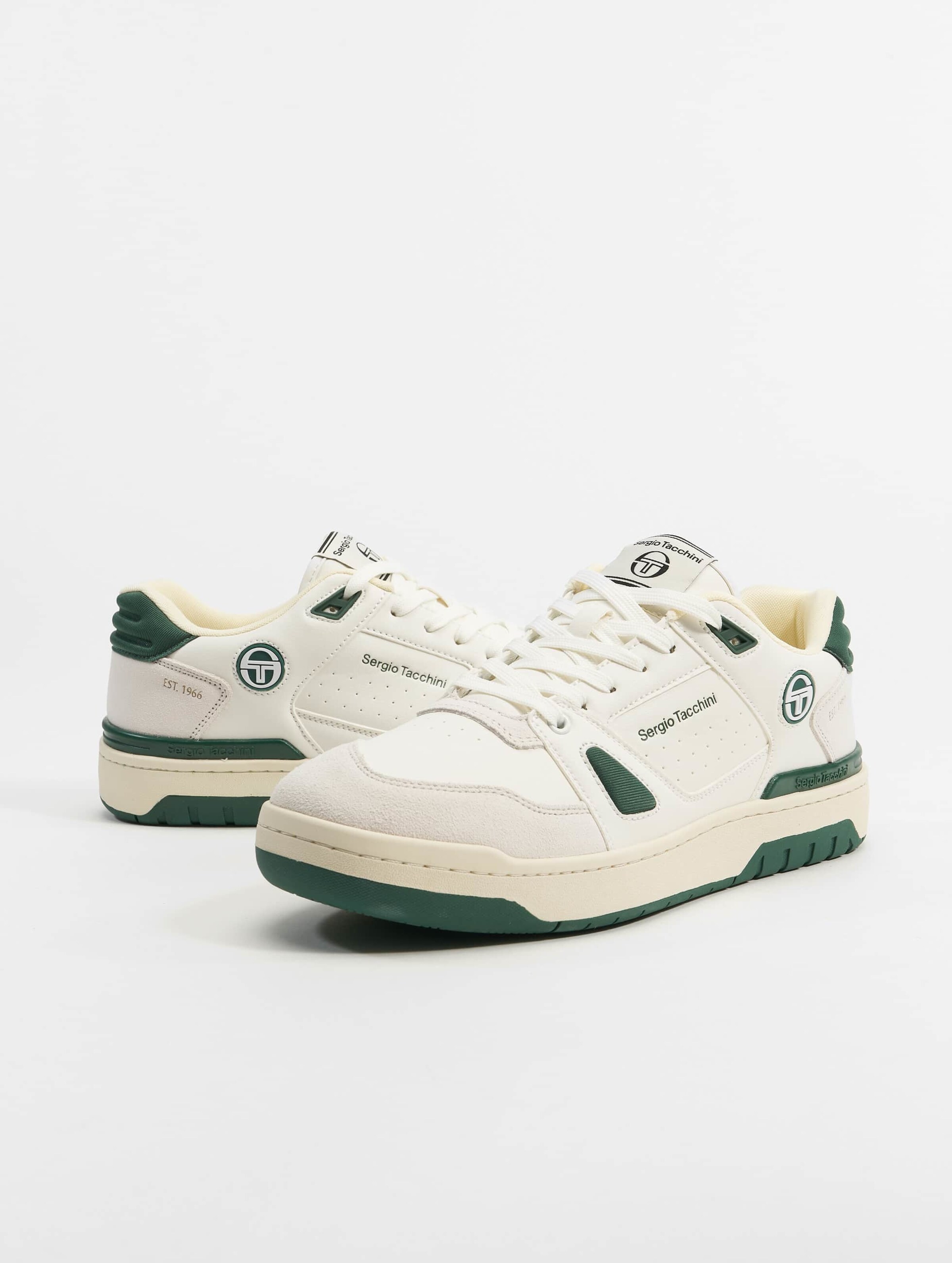 Baskets basses 'Milano' Sergio Tacchini en blanc : devant