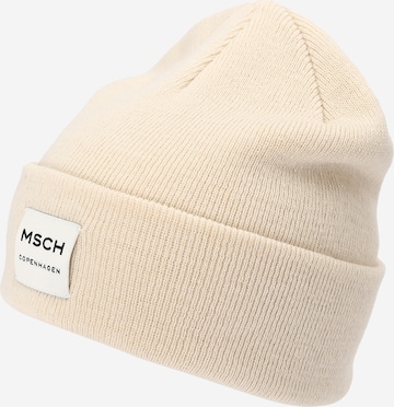 MSCH COPENHAGEN Beanie 'Mojo' in White: front