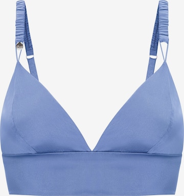 Marc & André Bralette Bra 'INTRIGUE' in Blue: front