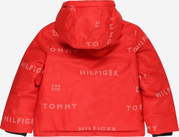 TOMMY HILFIGER Prechodná bunda - Červená