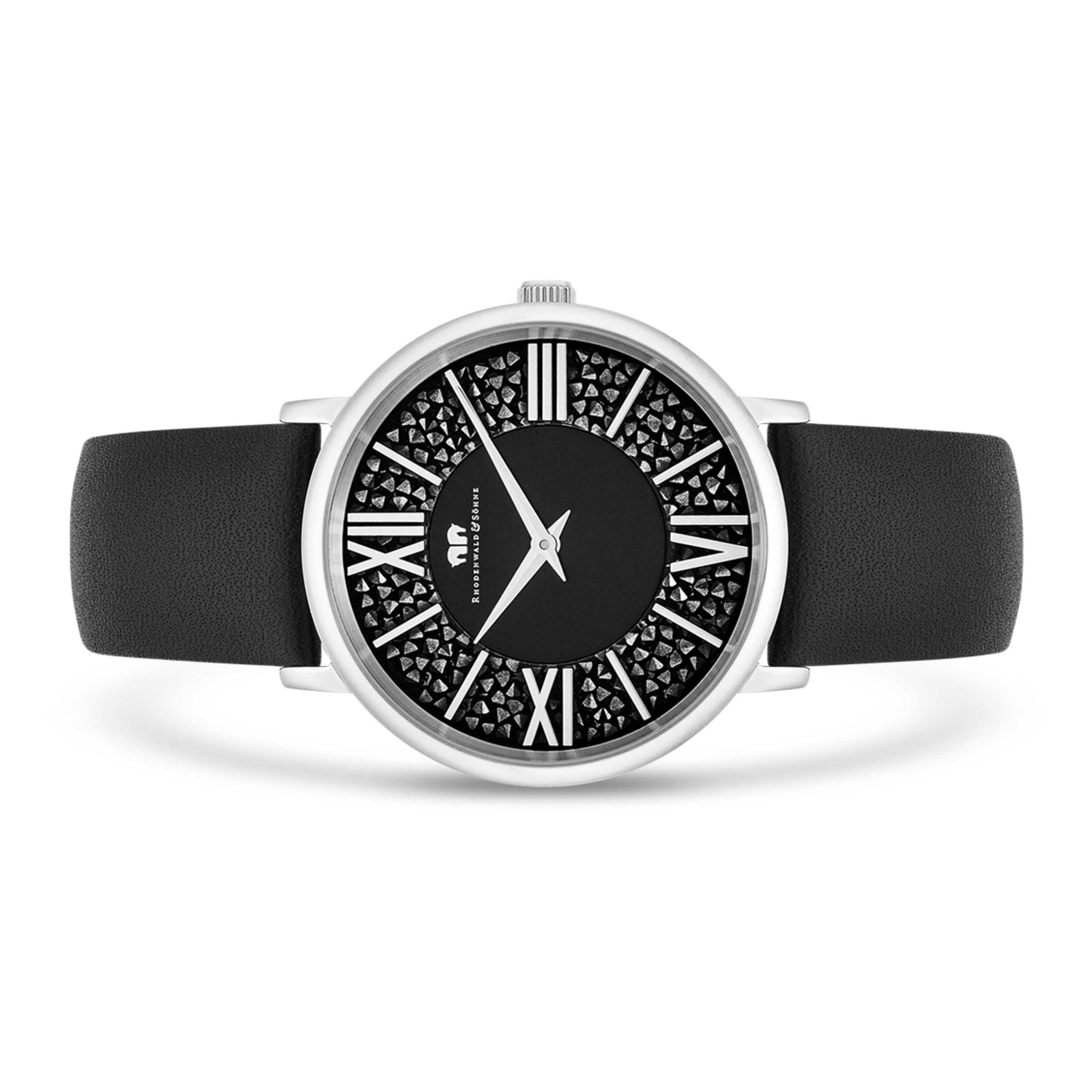 Rhodenwald & Söhne Analog watch in Black