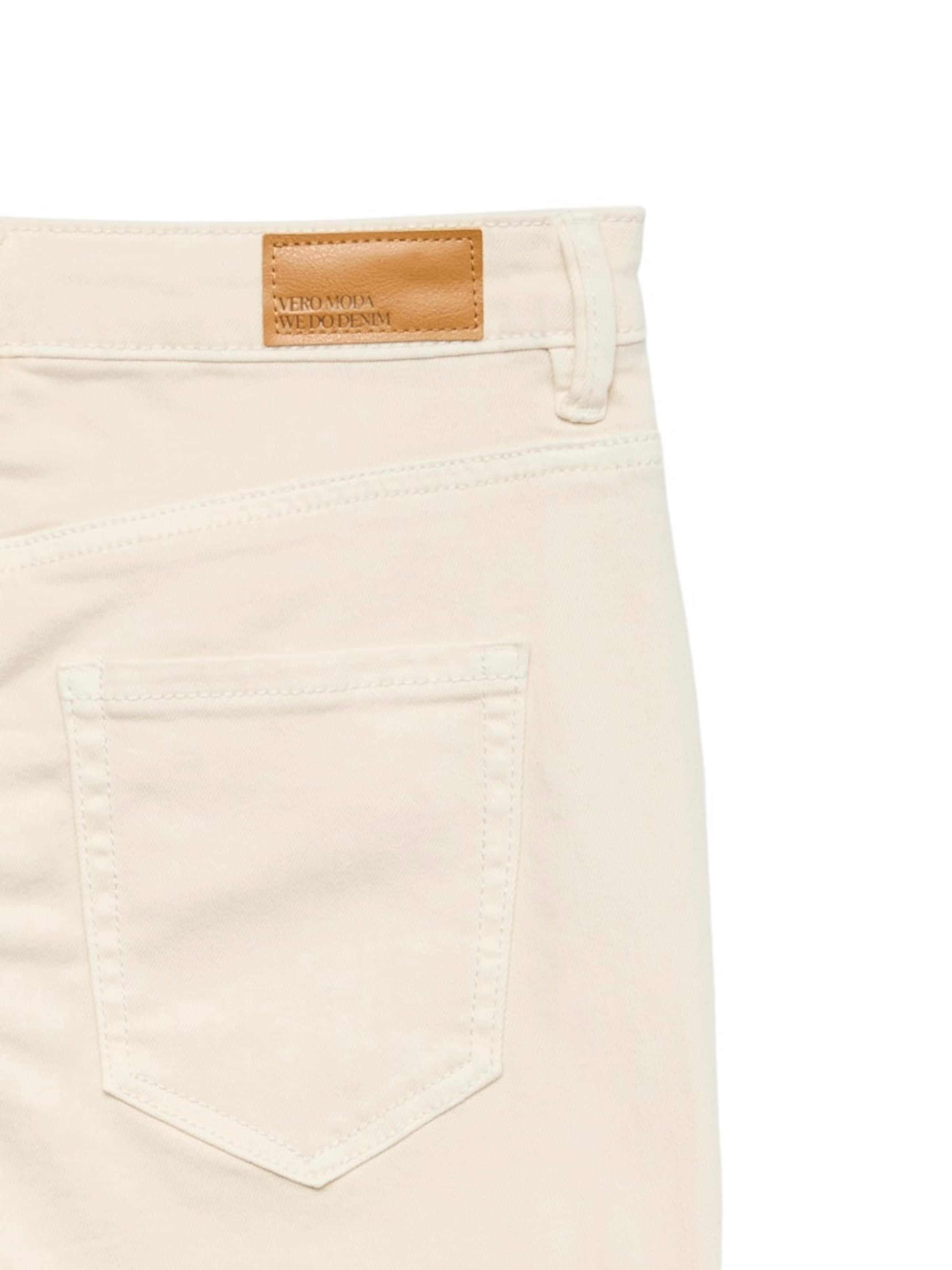 VERO MODA - Acampanado Vaquero 'VMFlash' en beige