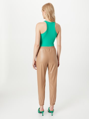 Dorothy Perkins Tapered Hose 'Faux' in Braun