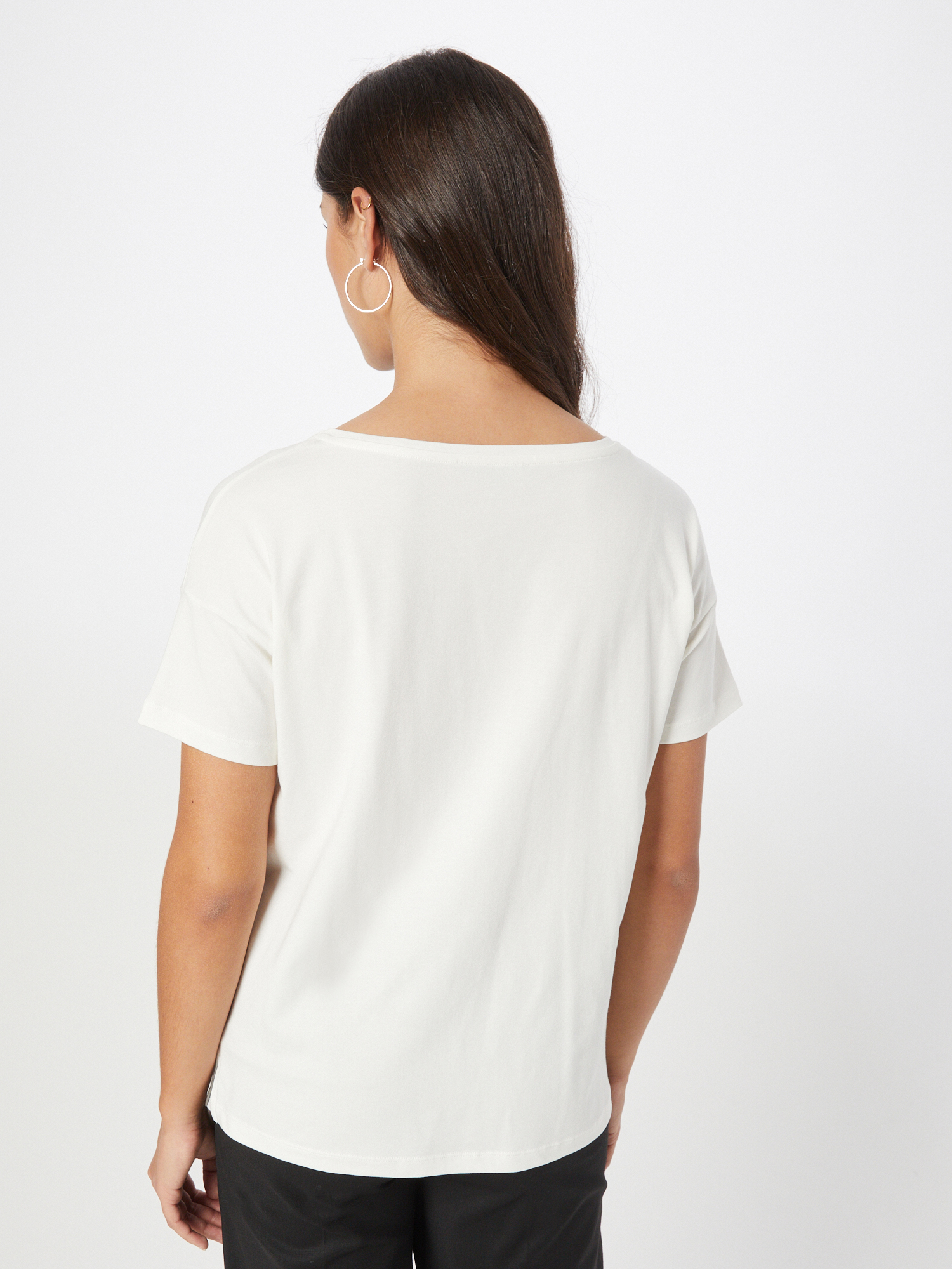 COMMA Shirt in Weiß 