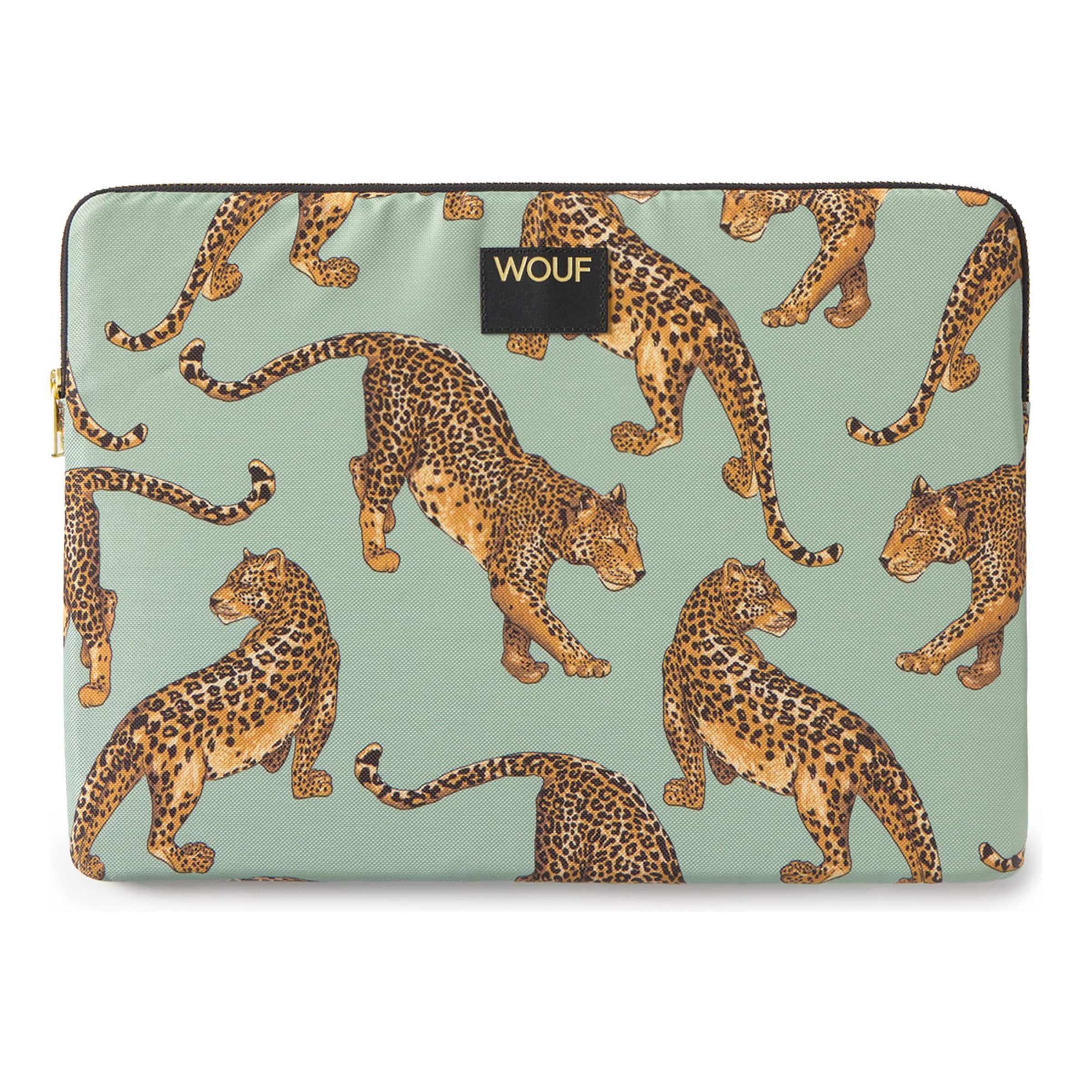 Wouf Laptoptasche 'Daily' in Grün: Vorderseite