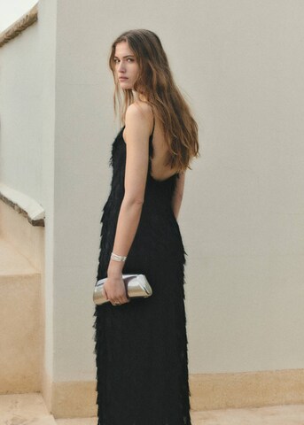 MANGO Evening Dress in Black