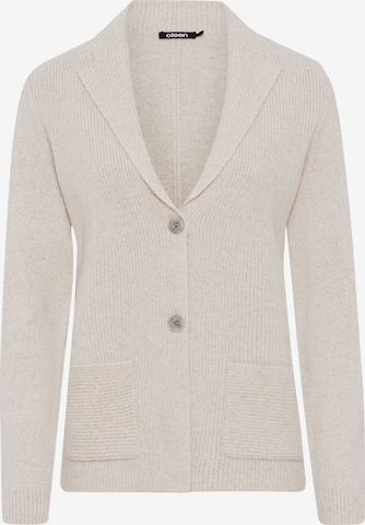 Cardigan Olsen en beige : devant