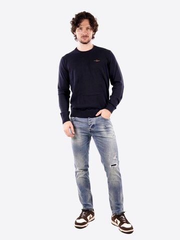 Aeronautica Militare Pullover in Blau