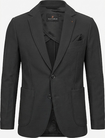 Zuitable Suit Jacket 'DiBob' in Black: front