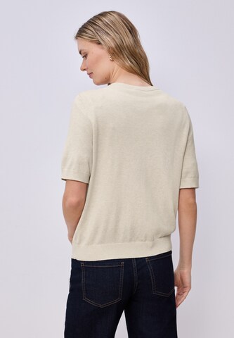 STREET ONE Strickjacke in Beige