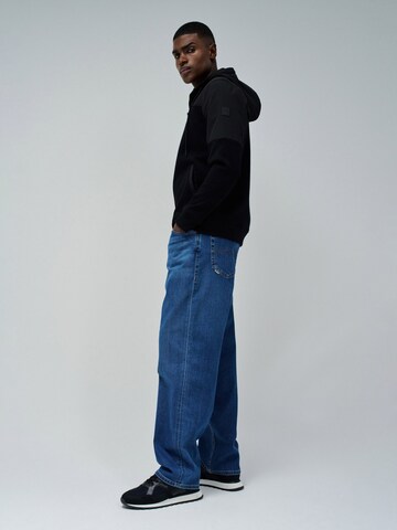 Salsa Jeans Sweatjacke in Schwarz