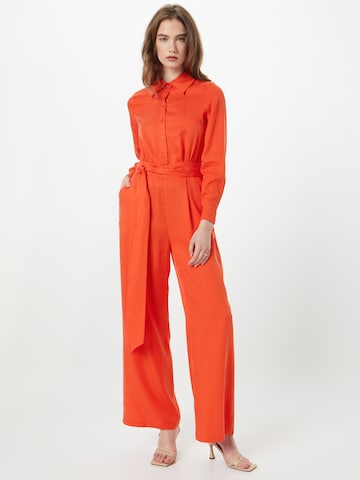 ABOUT YOU x Iconic by Tatiana Kucharova Jumpsuit 'Kylie' in Orange: front