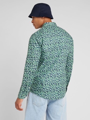 ETON Slim fit Button Up Shirt in Green