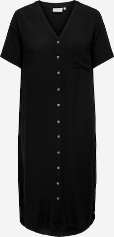 Robe-chemise ONLY Carmakoma en noir : devant