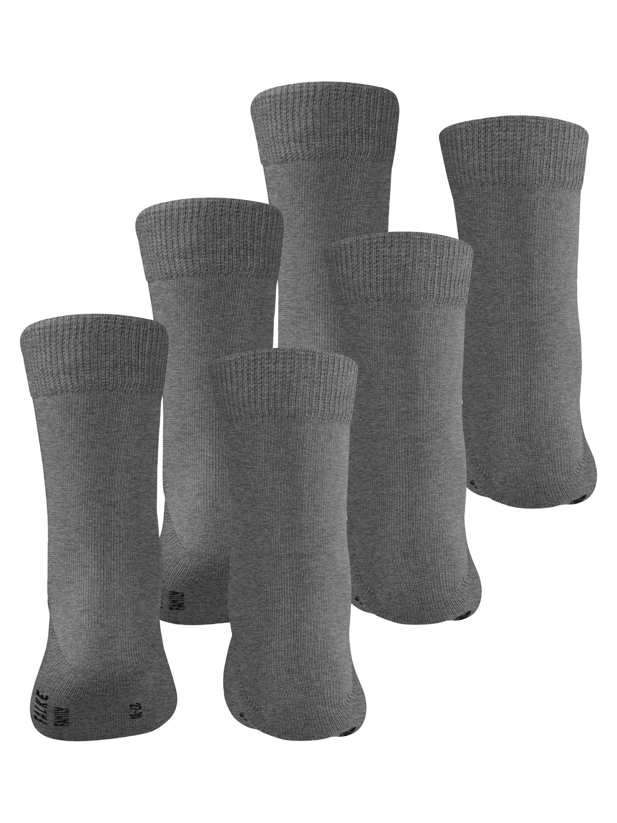 FALKE Socks 'Family 3-Pack' in Grey